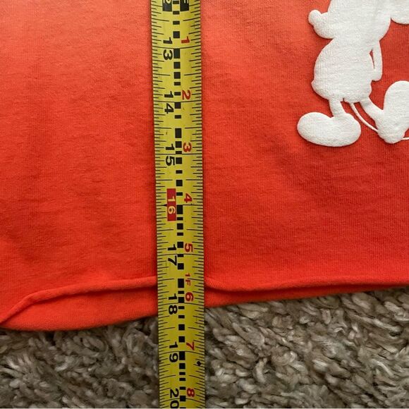 Disney Spirit Jersey Orange Ombré Mickey Mouse Shorts Sz M - Picture 8 of 9